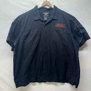 Harley-Davidson Button Up Shirt Black – Men’s Size 5XL